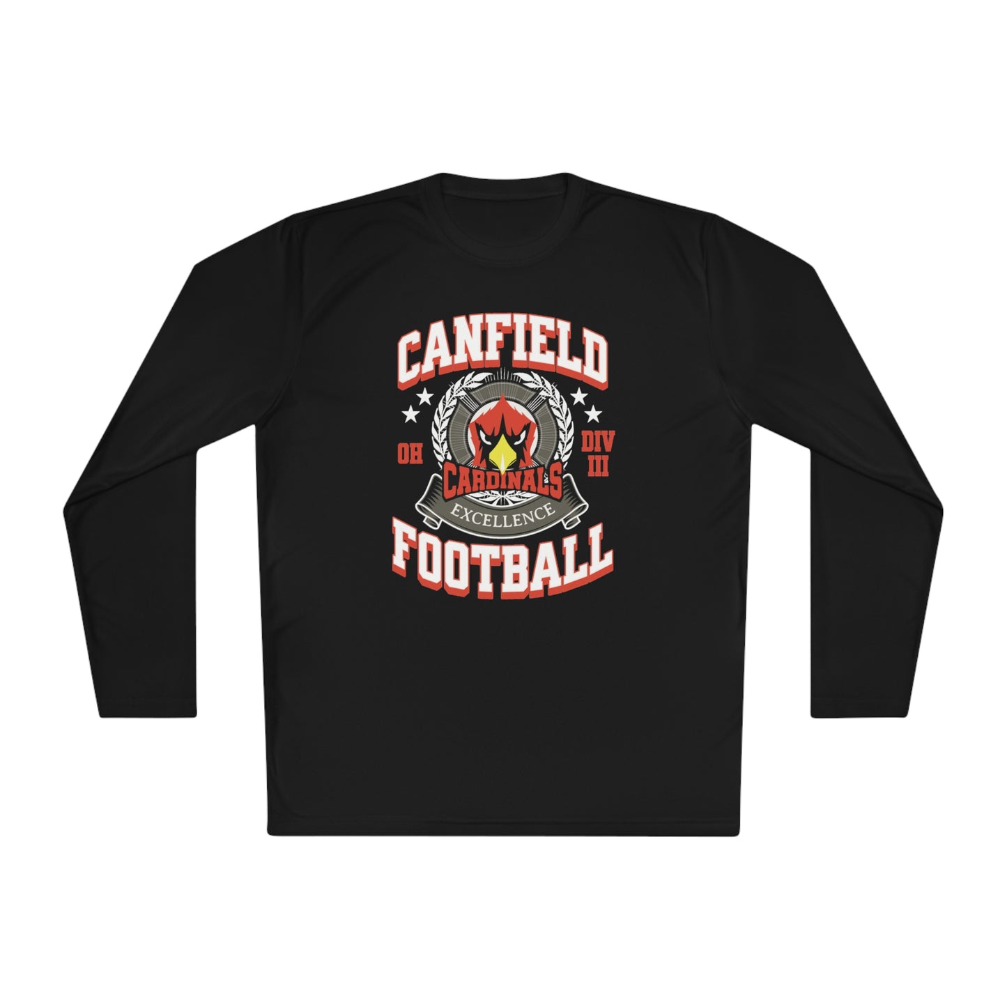 Canfield Football ("Excellence"), Moisture-Wicking Long Sleeve Tee