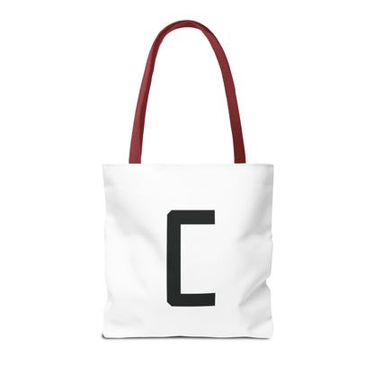 Canfield Football Tote Bag, Black "C"