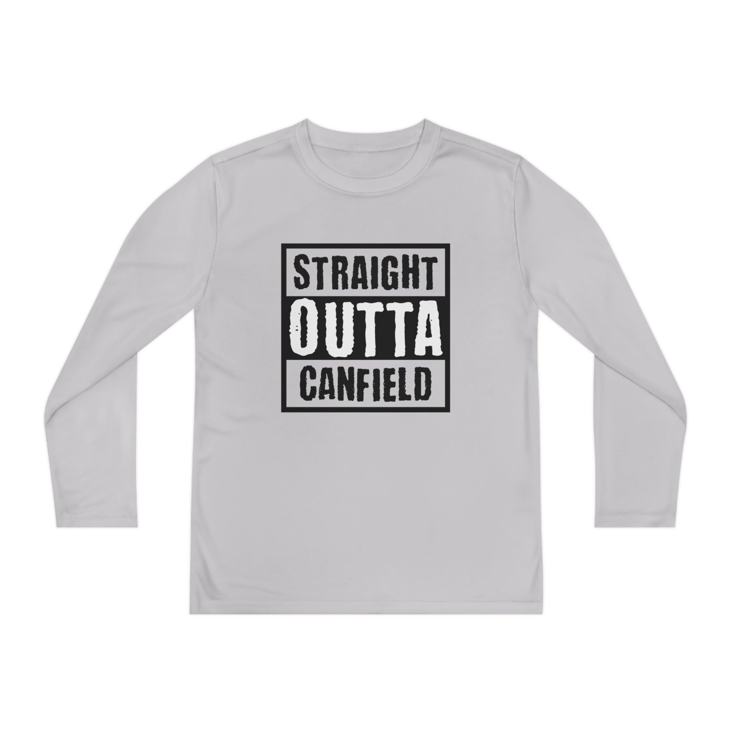 "Straight Outta Canfield" Youth Long Sleeve Competitor Tee