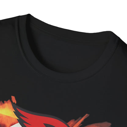 Canfield Football (Fire), Softstyle T-Shirt