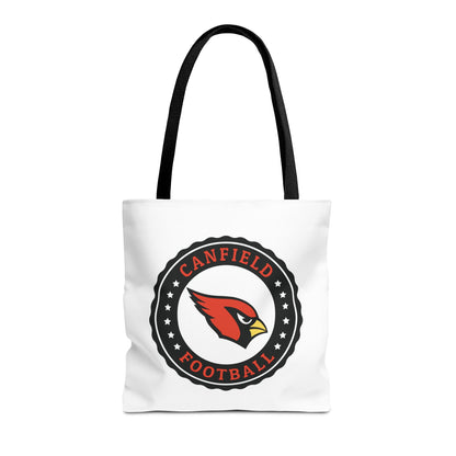 Canfield Football Tote Bag, Black "C"