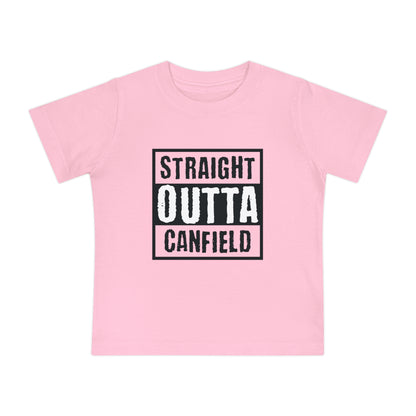 "Straight Outta Canfield" Baby Short Sleeve T-Shirt