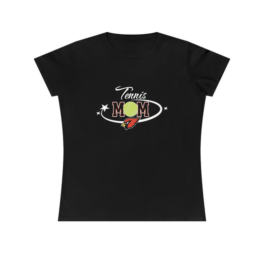 Tennis Mom, Ladies' Cotton T-Shirt