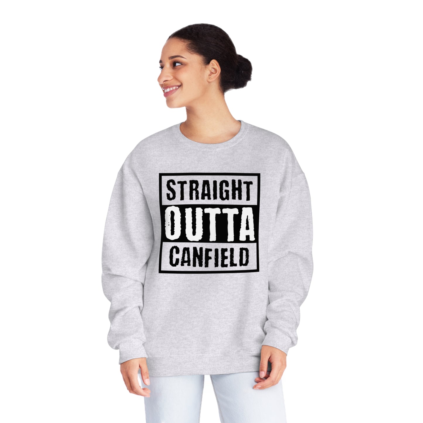 "Straight Outta Canfield" NuBlend® Crewneck Sweatshirt