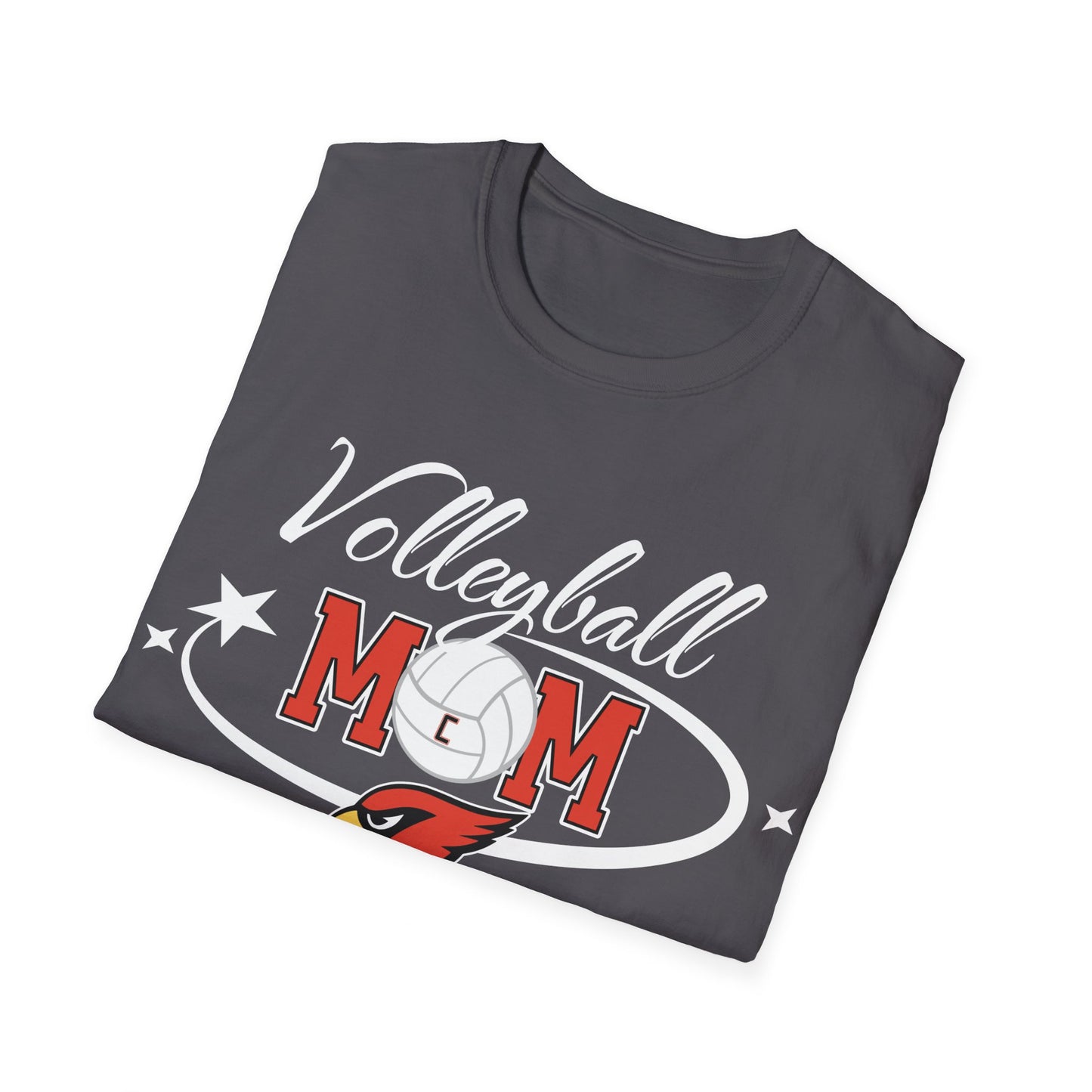 Volleyball Mom Softstyle T-Shirt