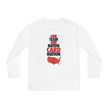 Card Nation, Youth Long Sleeve Competitor Tee