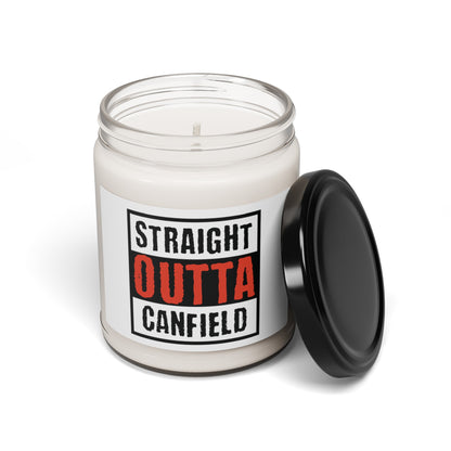 "Straight Outta Canfield", 9 oz. Scented Soy Candle