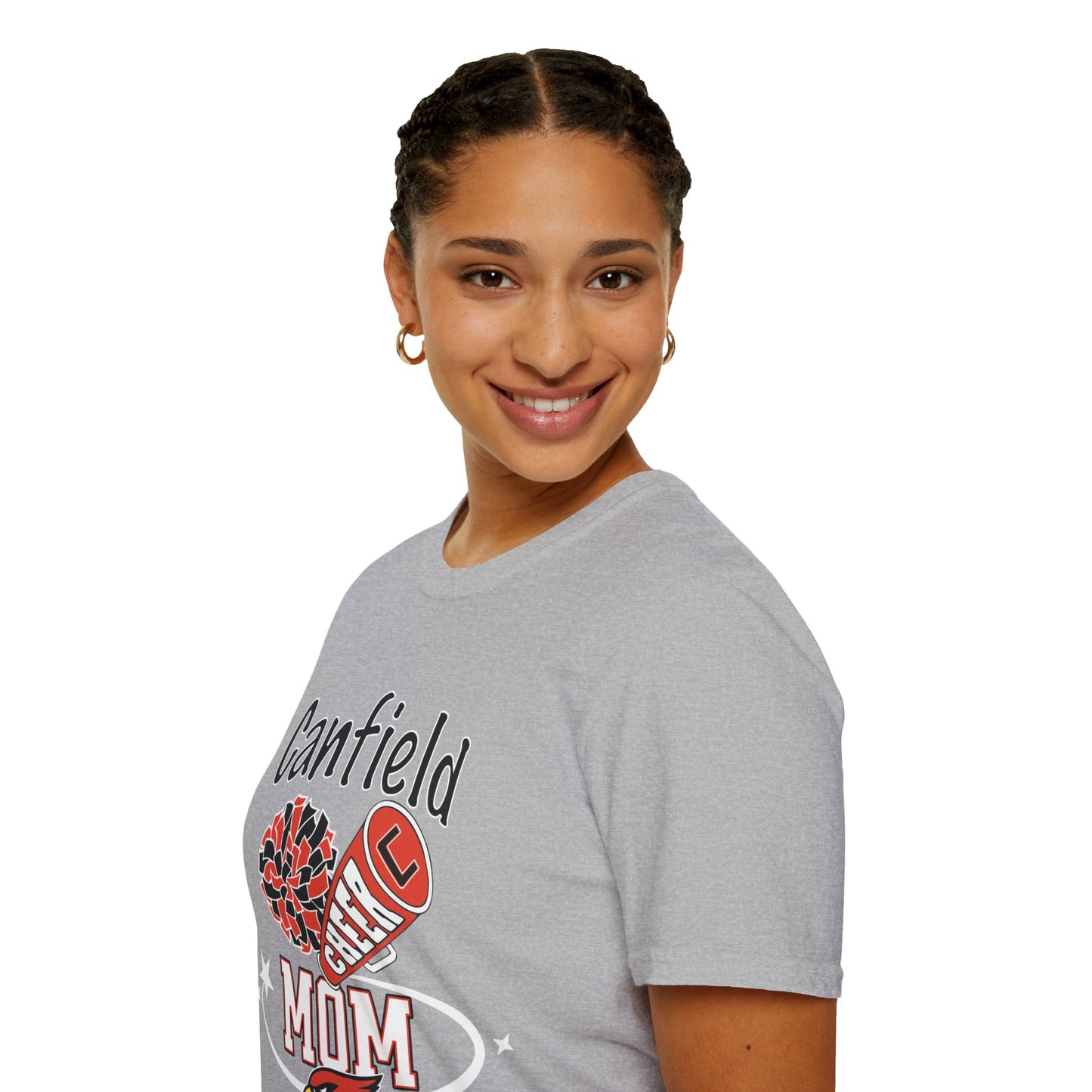 Cheer Mom Softstyle T-Shirt