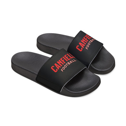 Men's Slide Sandals, "Canfield Football"