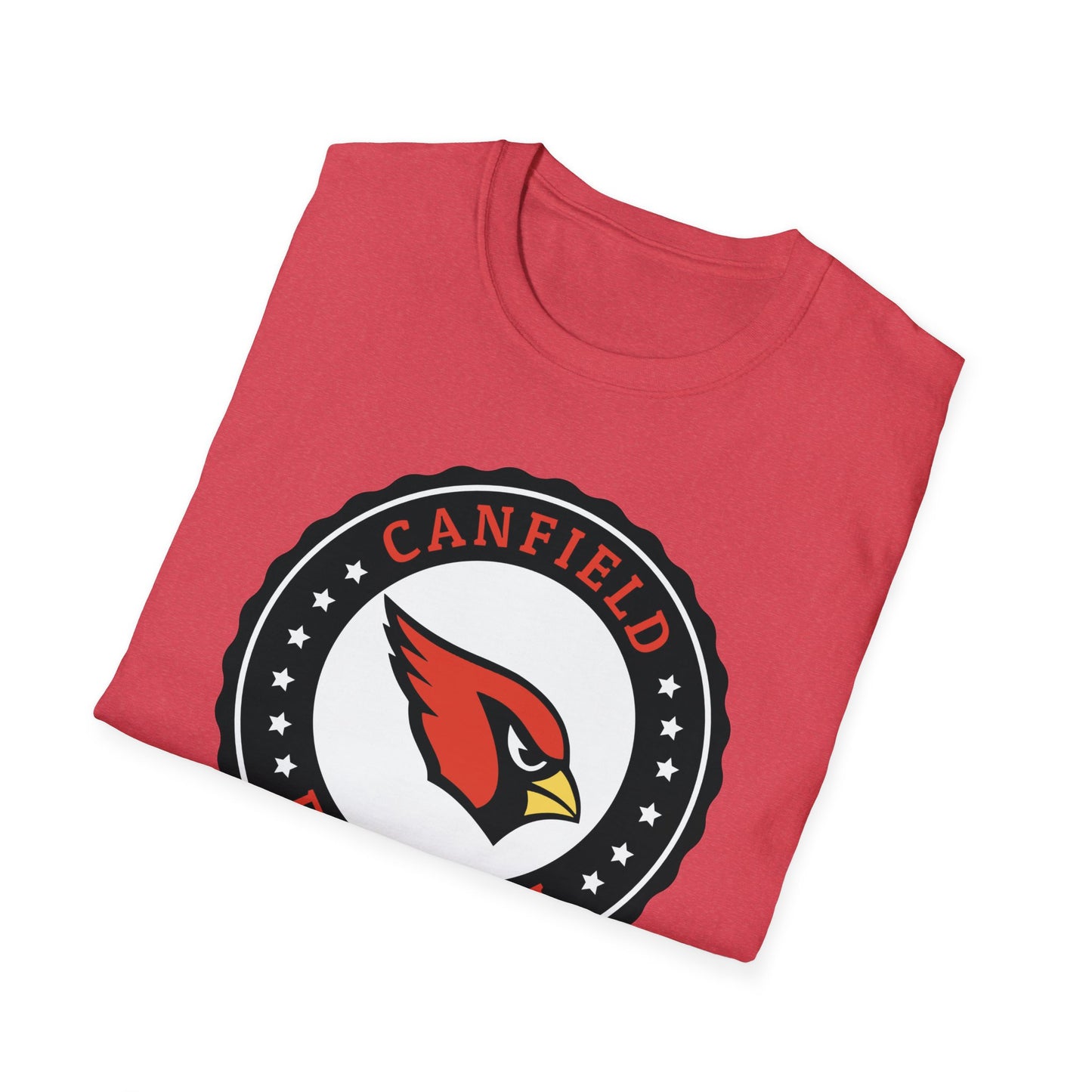 Canfield Football Badge, Softstyle T-Shirt