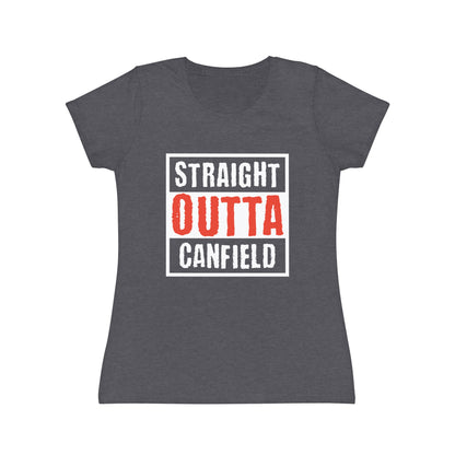 "Straight Outta Canfield" Women's Iconic T-Shirt