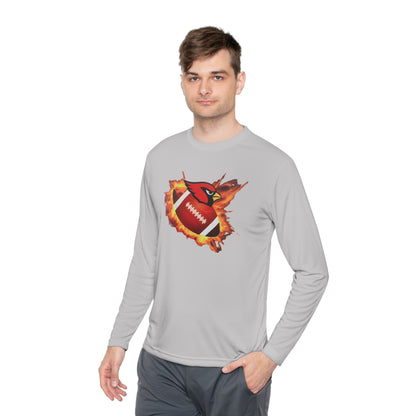 Canfield Football (Fire), Moisture-Wicking Long Sleeve Tee