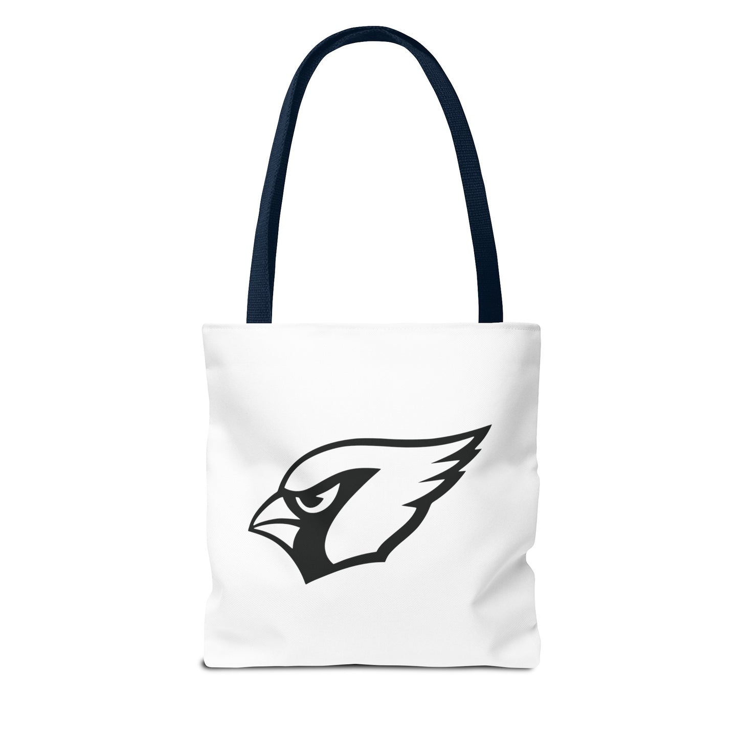 "Straight Outta Canfield" Tote Bag, White Cardinal