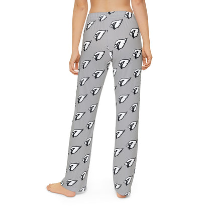 Kids Pajama Pants, White Cardinal