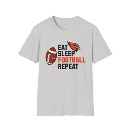 Eat, Sleep, Football, Softstyle T-Shirt