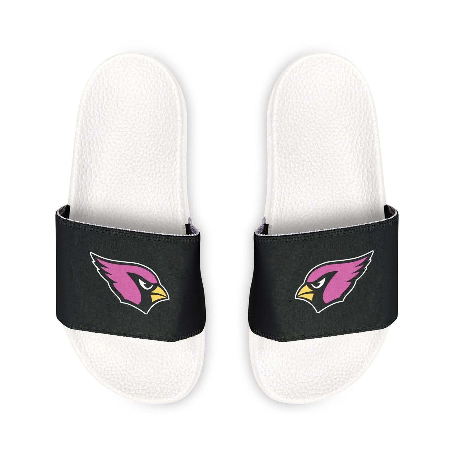 Men's Slide Sandals, Pink Cardinal