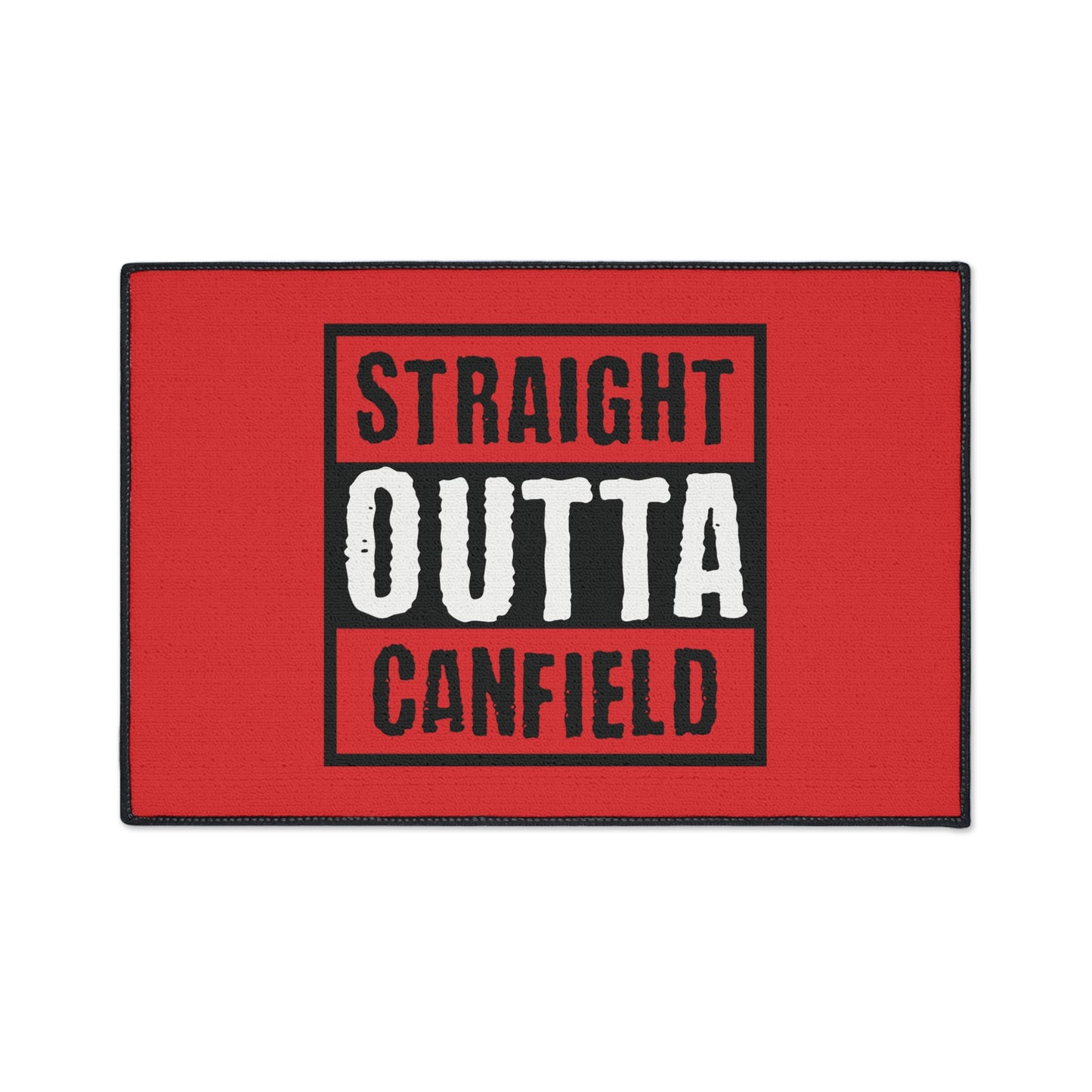 "Straight Outta Canfield" Heavy Duty Floor Mat