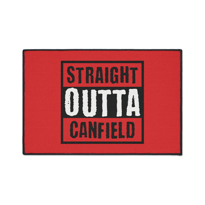 "Straight Outta Canfield" Heavy Duty Floor Mat