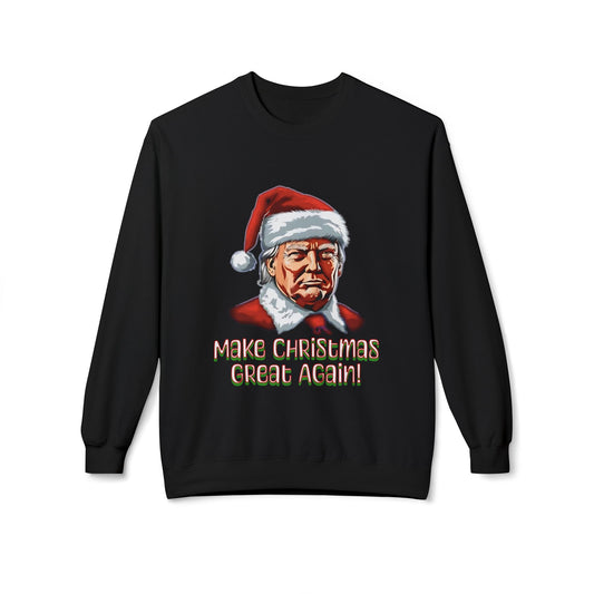 Santa-Inspired Make Christmas Great Again Sweatshirt