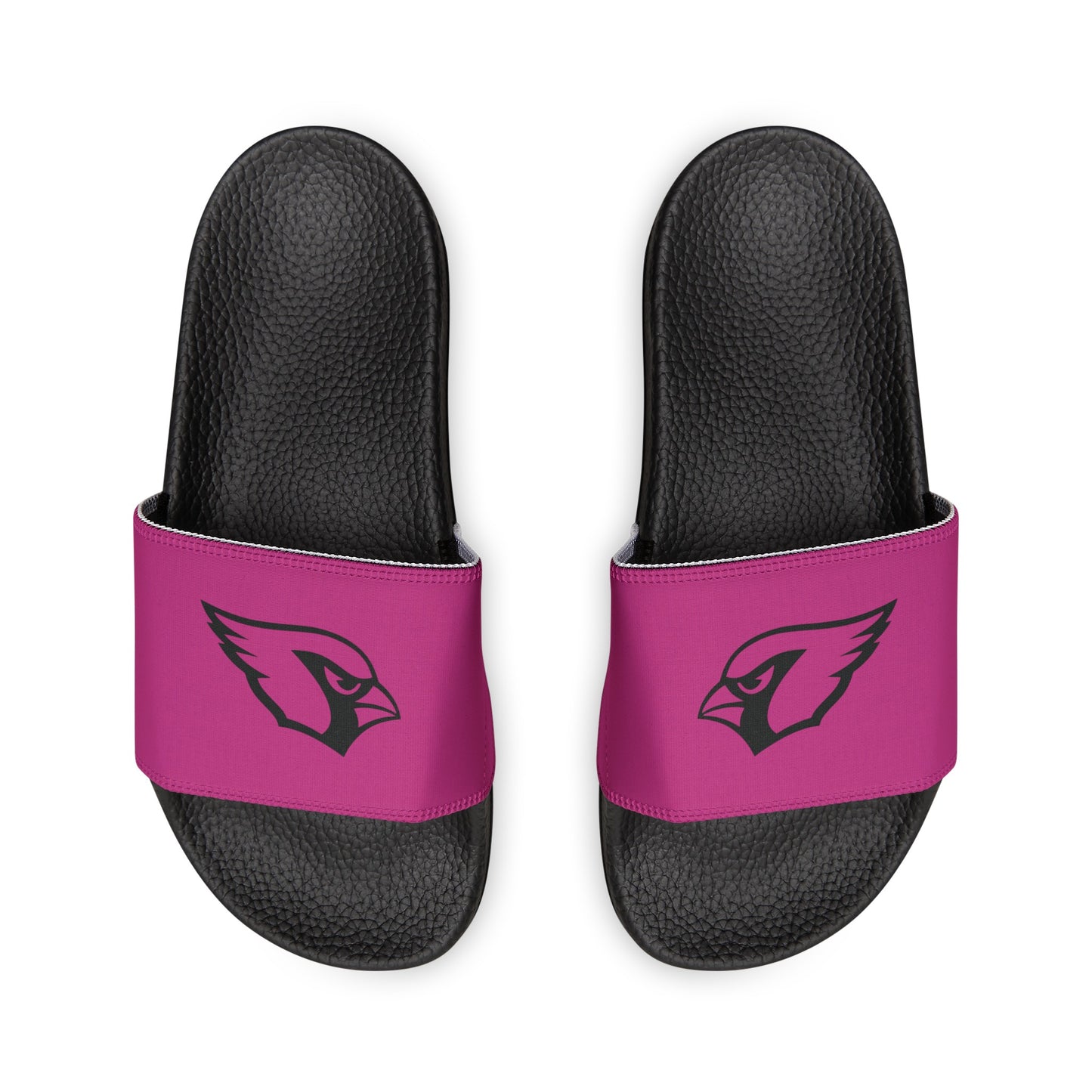 Men's Slide Sandals, Pink Mono Cardinal