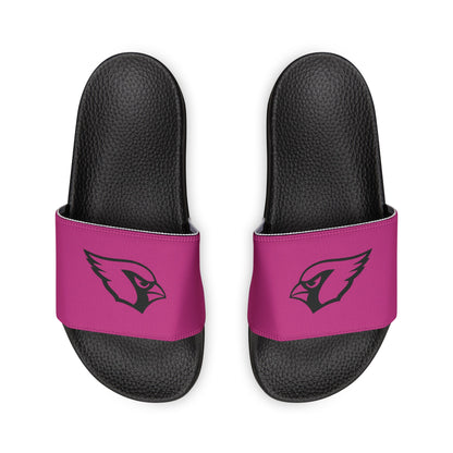 Men's Slide Sandals, Pink Mono Cardinal