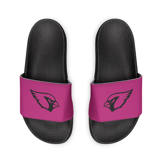 Men's Slide Sandals, Pink Mono Cardinal