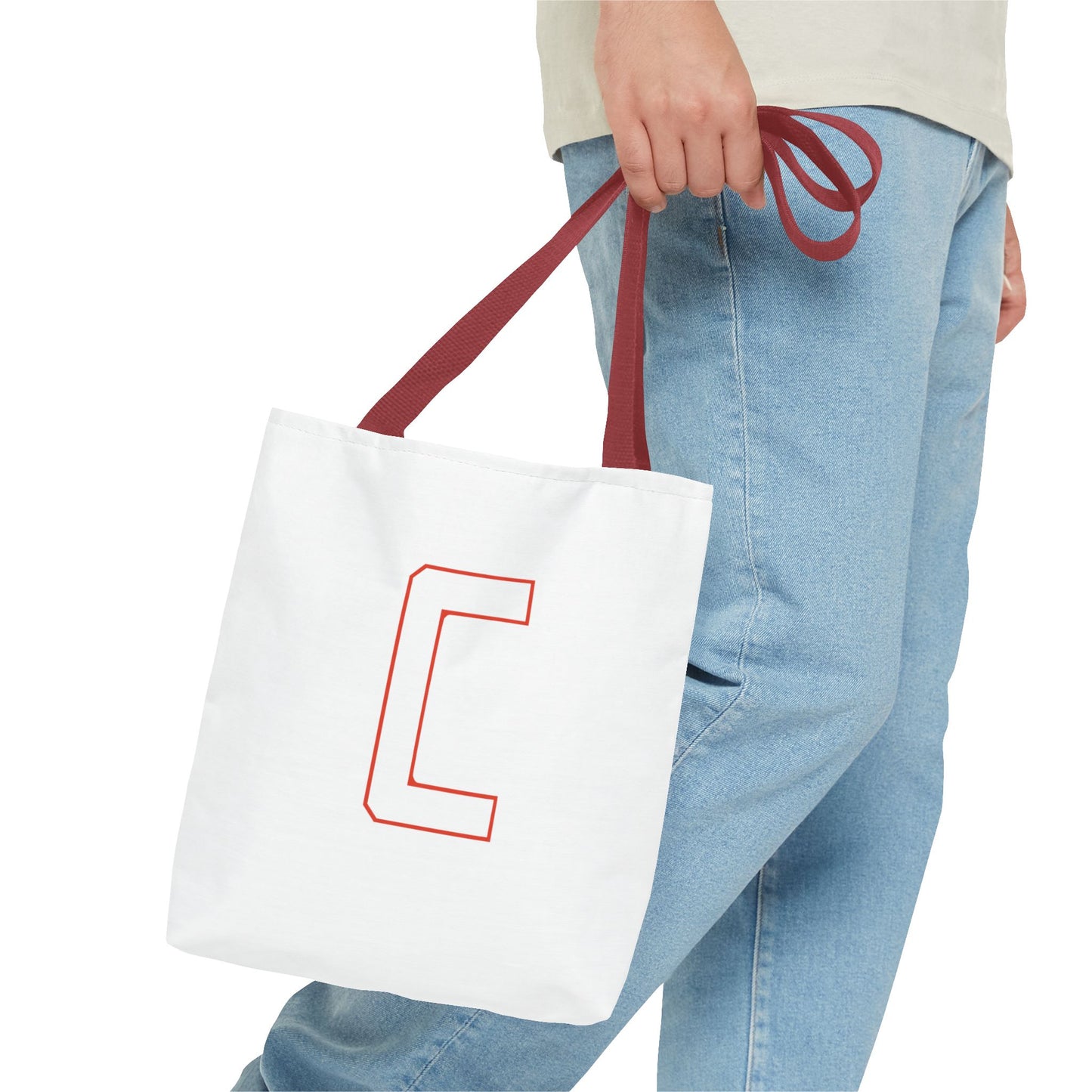 Canfield Football Tote Bag, Badge & White "C"