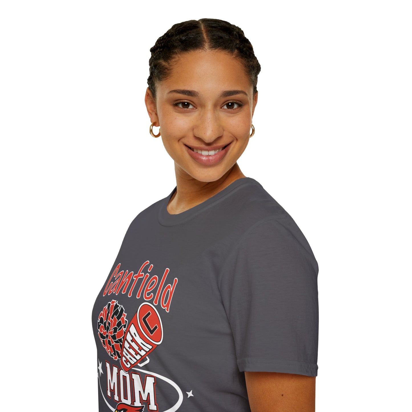 Cheer Mom Softstyle T-Shirt