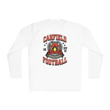 Canfield Football ("Excellence"), Moisture-Wicking Long Sleeve Tee