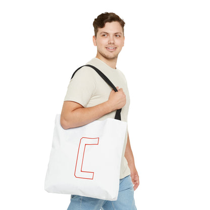 Canfield Football Tote Bag, Badge & White "C"