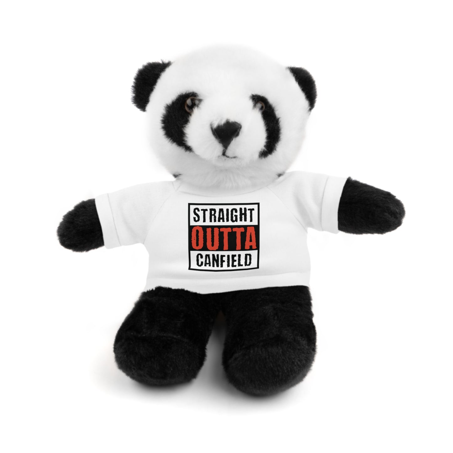 Stuffed Animals w/"Straight Outta Canfield" Tee